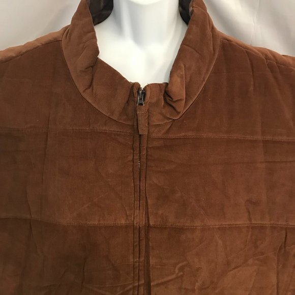 True Nation Size 6XL Corduroy Style Material Over The Shirt Vest #106 - Picture 2 of 5